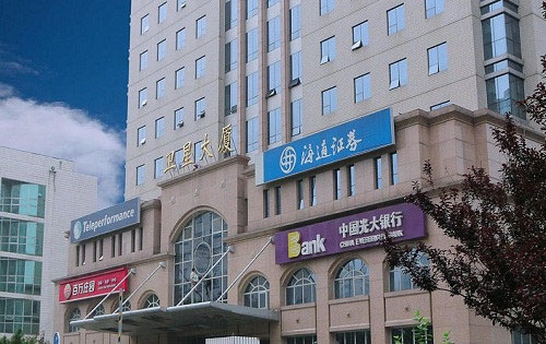 卫星大厦入口
